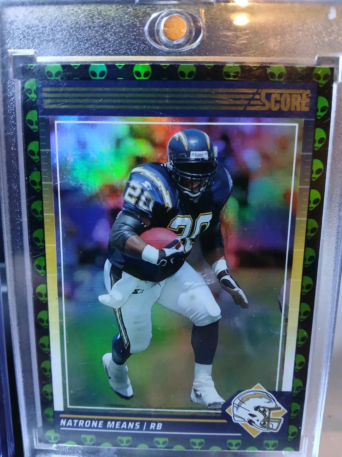 CASE HIT natrone means score football card alien casehit