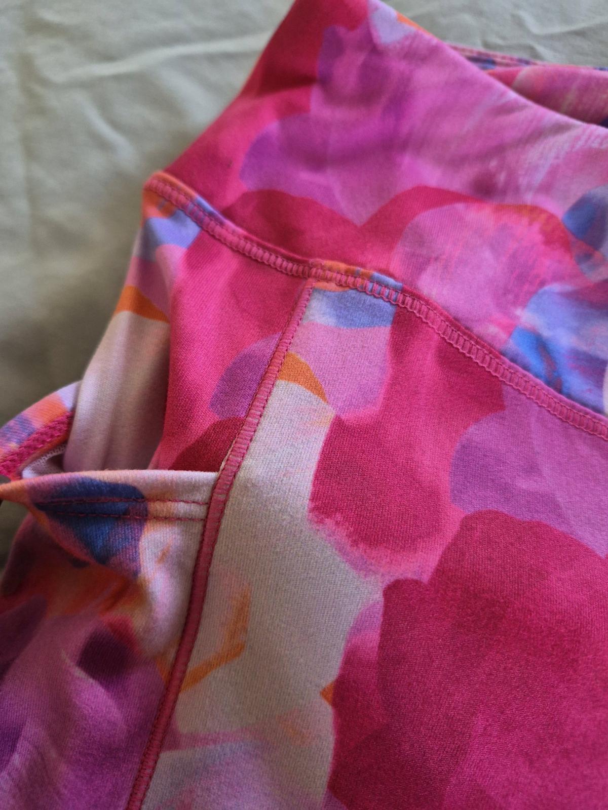 Girls XL 1416 Members Mark Floral Active Leggings NWT Pocket - Winston Salem, North Carolina - FleaMarketBay