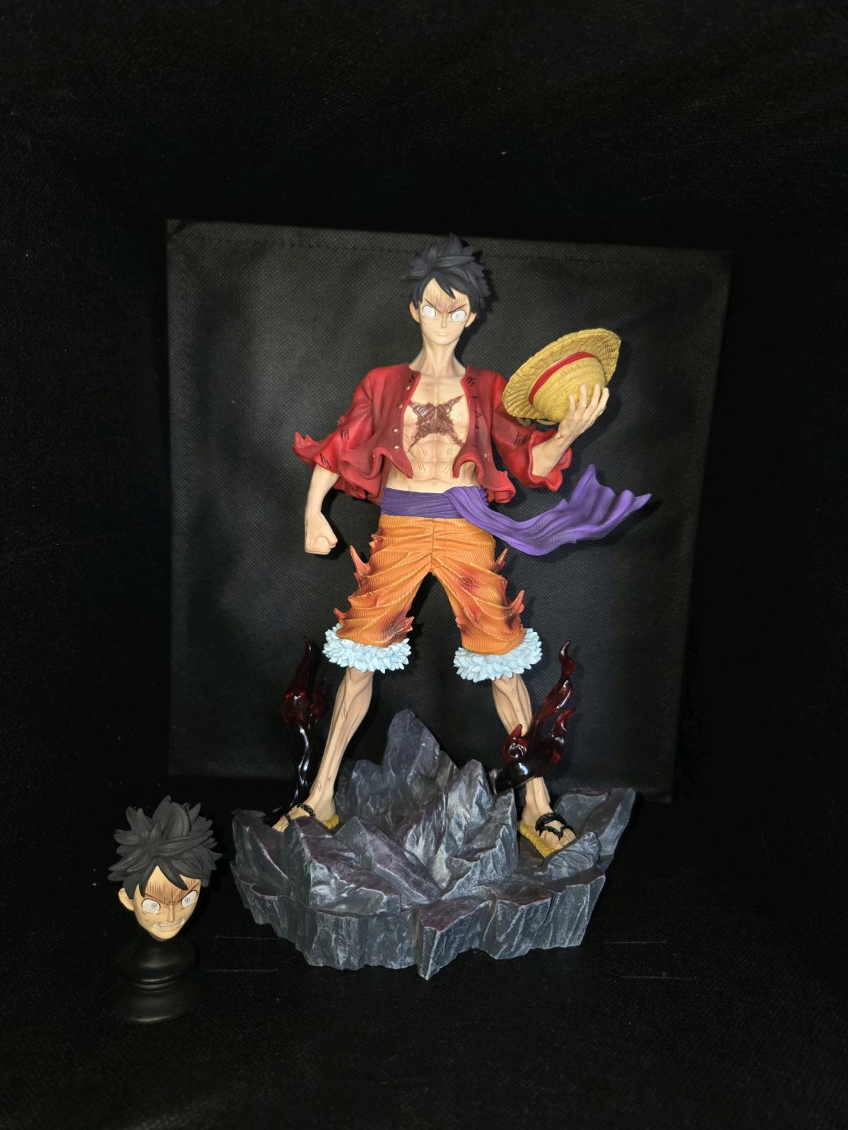BattleDamaged Luffy Action Figure