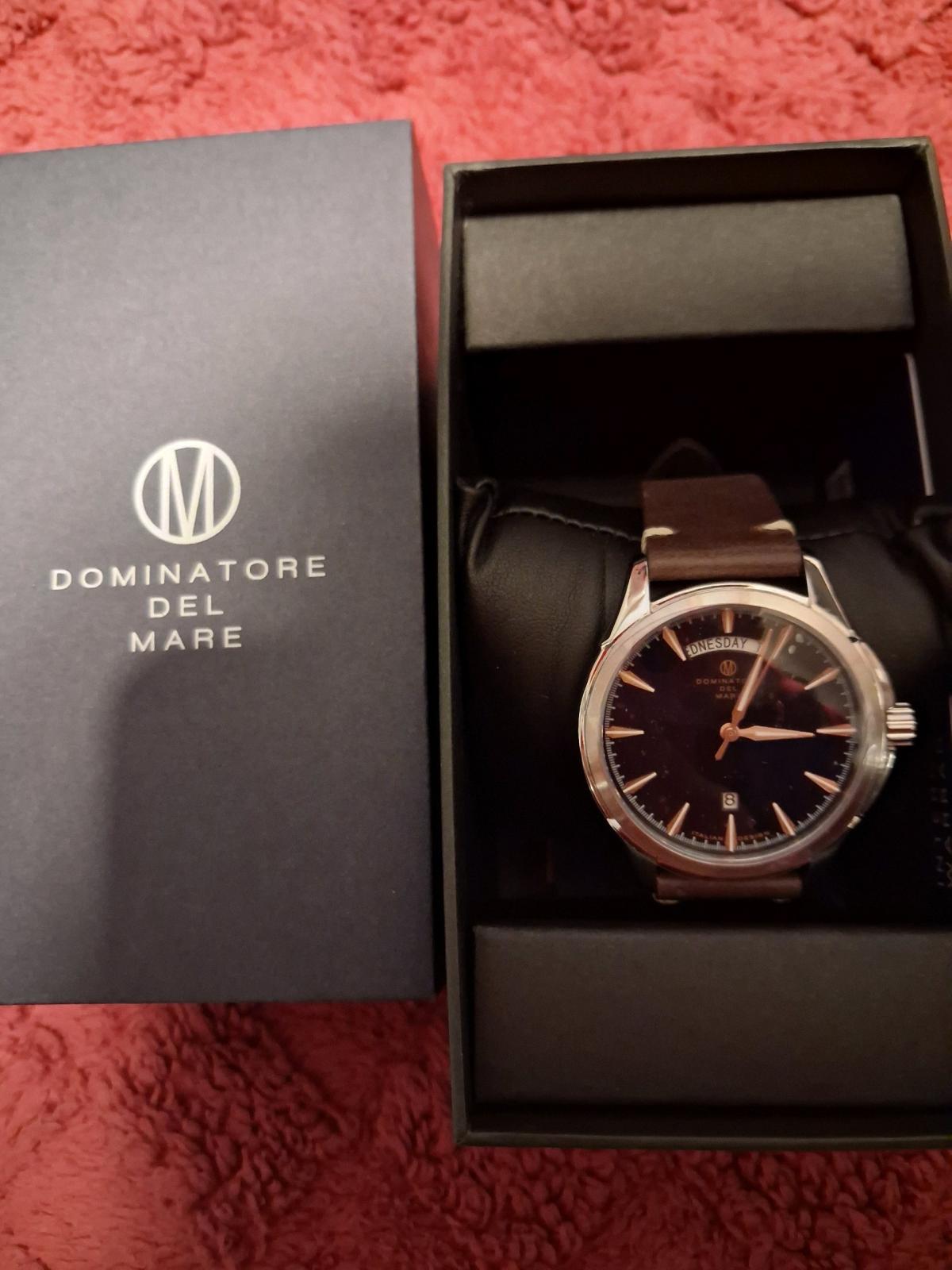 dominatore del mare luxury mens watch NIB