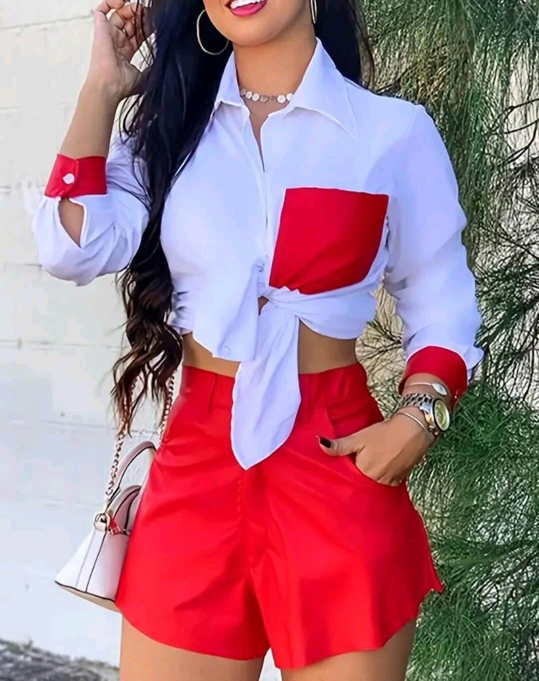 Womens Twopiece Short Set - Lanham, Maryland