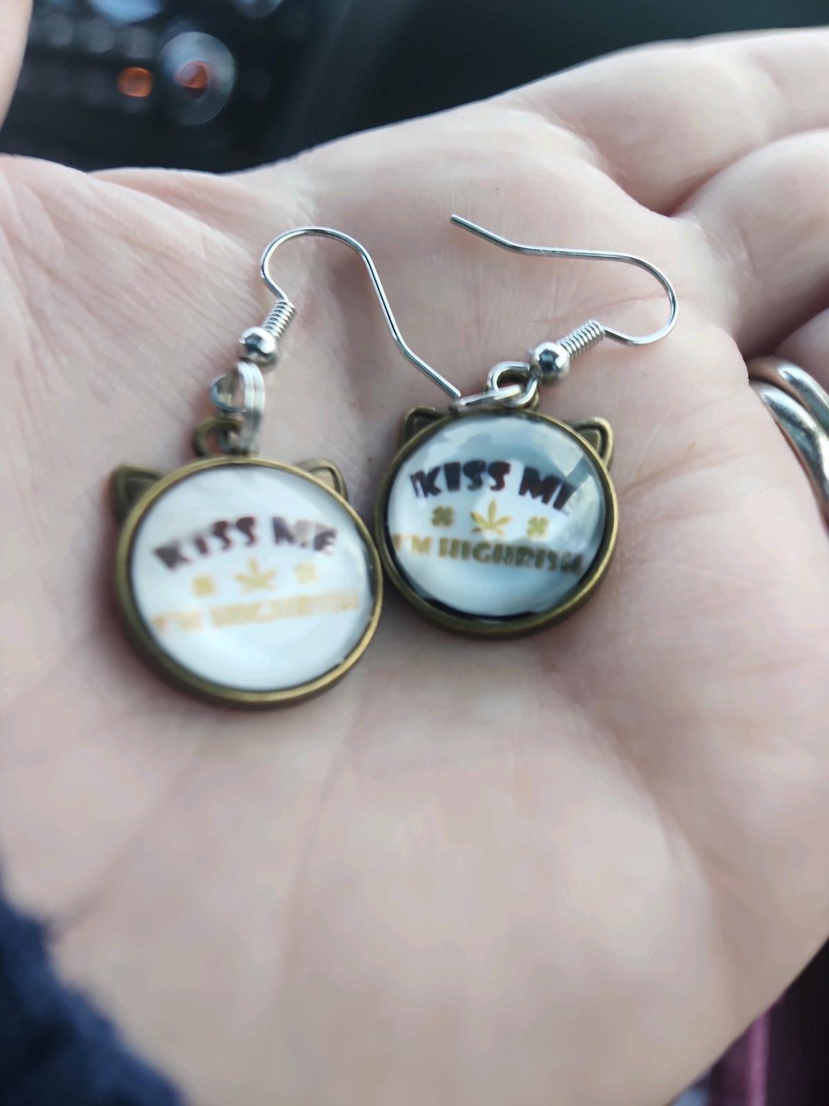 cat earrings humor - Romney, West Virginia - FleaMarketBay