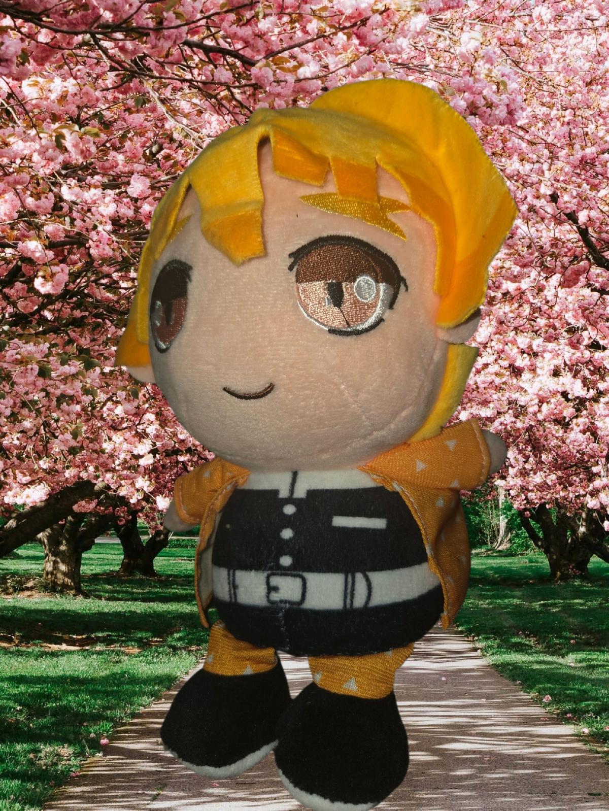 Demon Slayer Kimetsu no Yaiba Plush doll Zenitsu 9nch - Montebello, California - FleaMarketBay