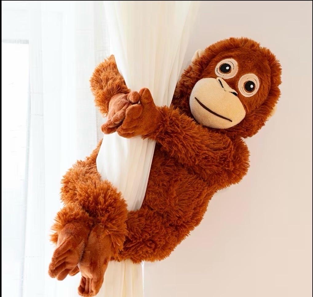 Plush Orangutan Brown Ikea Like Plush 26in  NWOT - Arvada, Colorado - FleaMarketBay