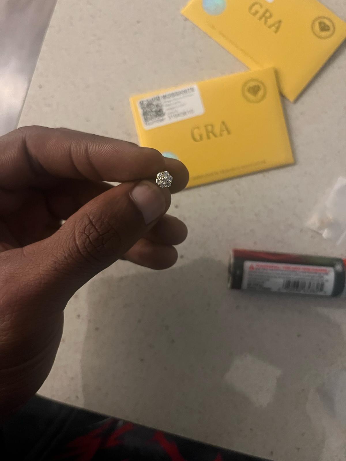 cluster earrings - Mount Holly, North Carolina