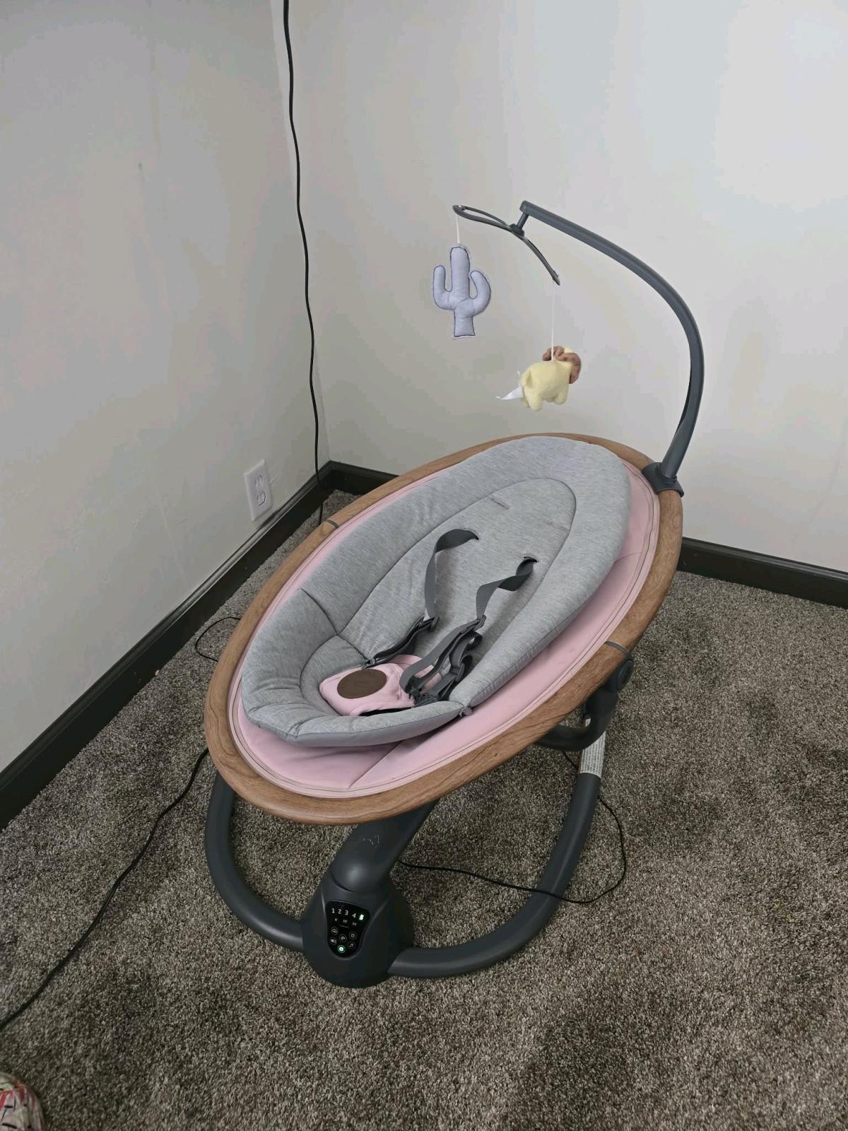 Pink maxi cosi swing y bouncer