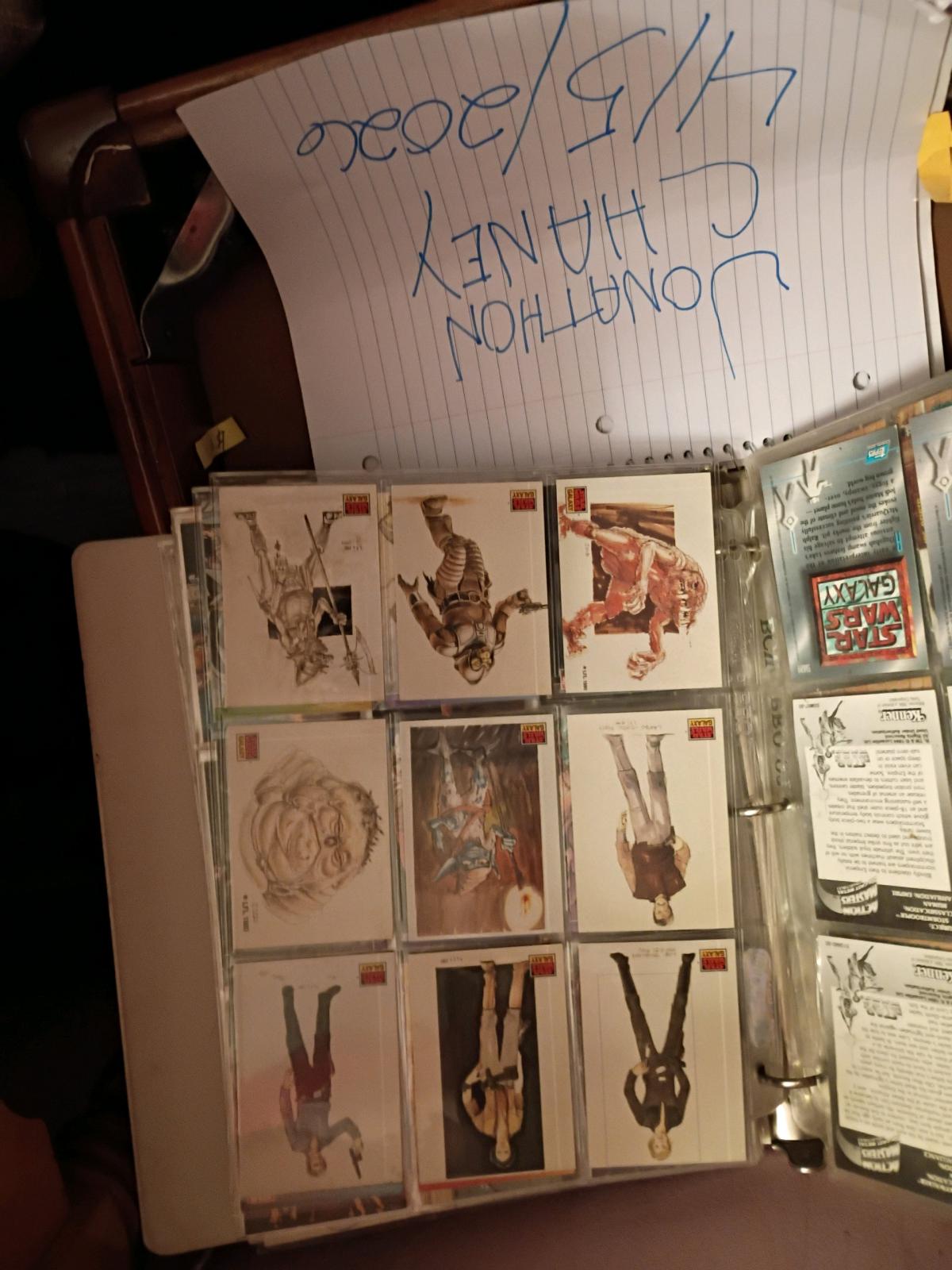 Star wars cards from 80s and 90s - Indianapolis, Indiana - FleaMarketBay