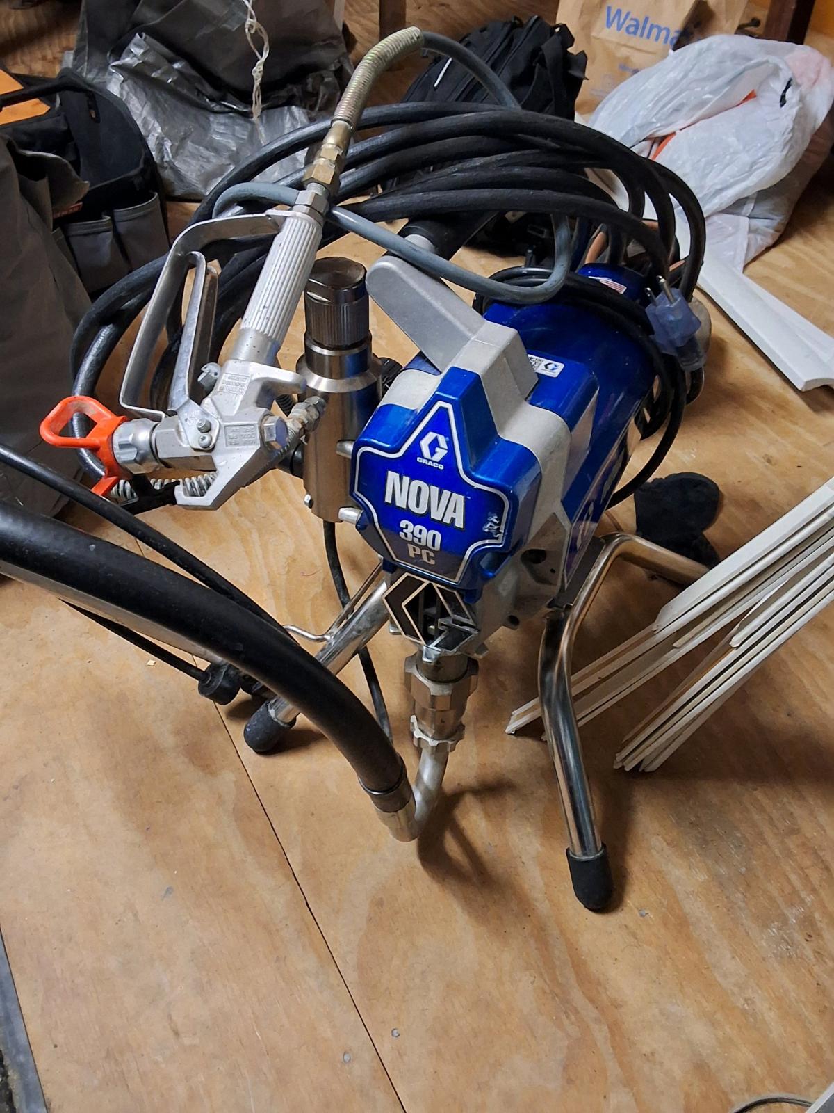 Graeco Nova 390  paint sprayer - Georgetown, Delaware - FleaMarketBay