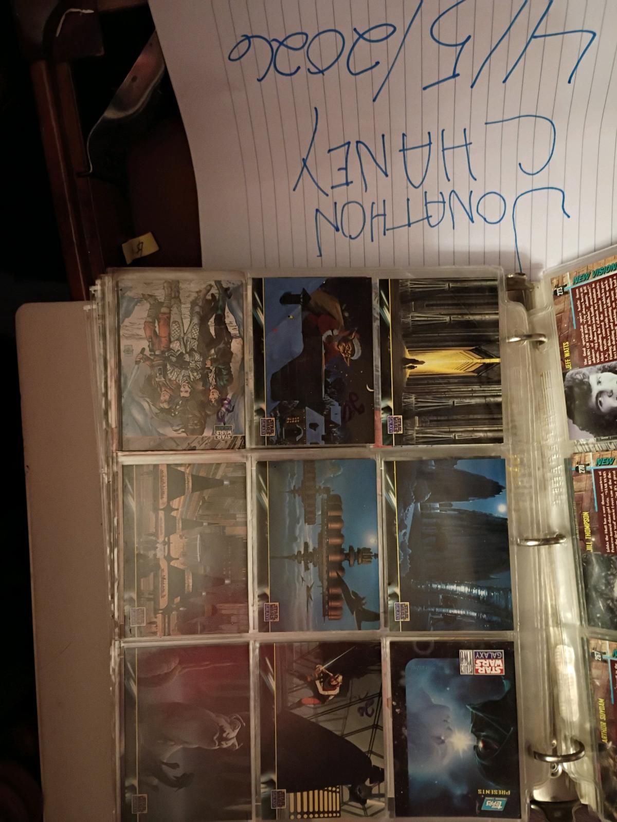 Star wars cards from 80s and 90s - Indianapolis, Indiana - FleaMarketBay