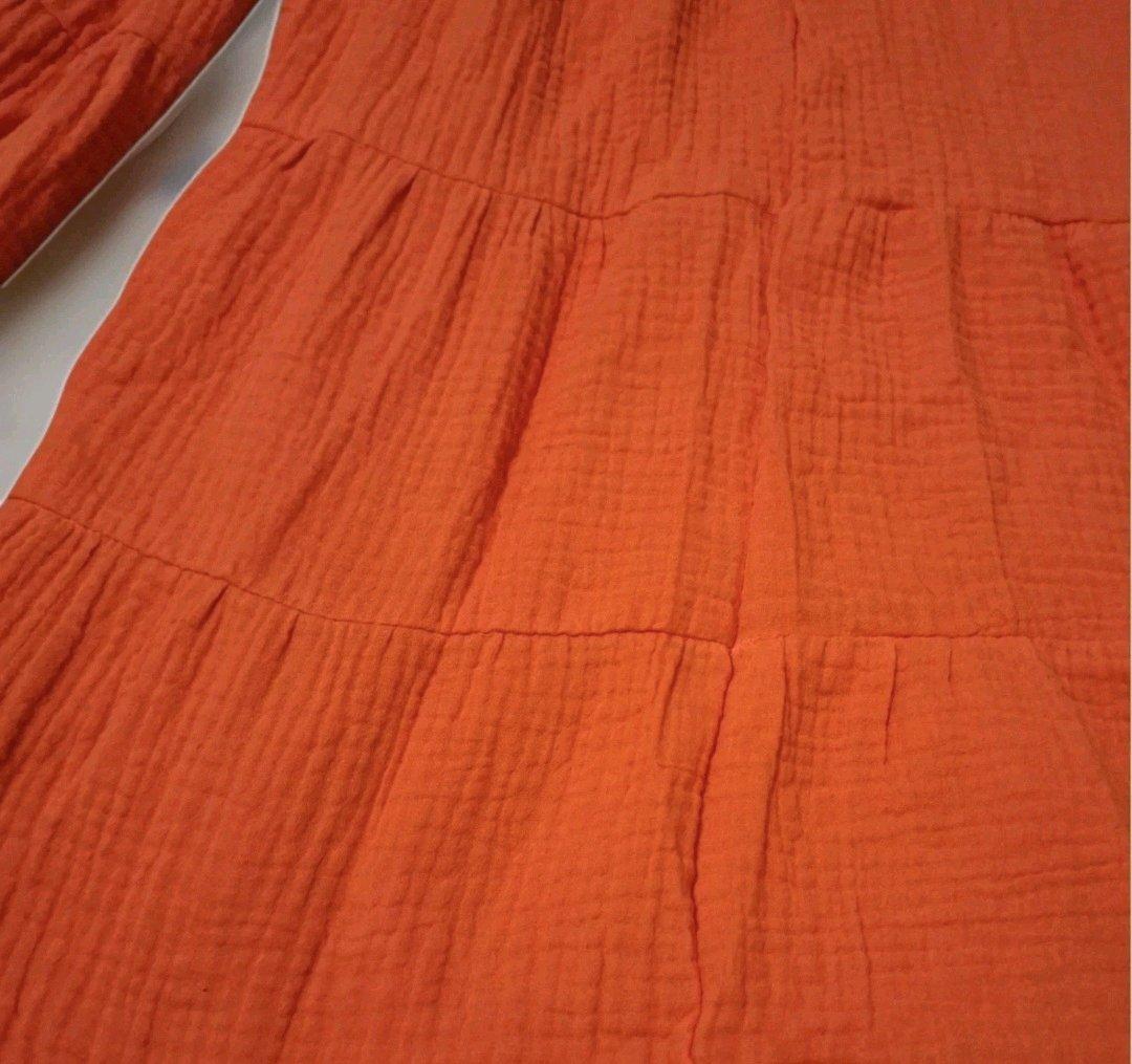 Womans Palazzo Tropical Jumpsuit 1820W Orange Tangerine - Tampa, Florida - FleaMarketBay