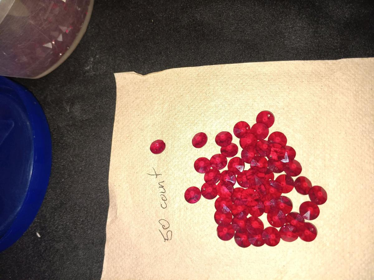 Garnet beads lab grown - Hayward, California - FleaMarketBay