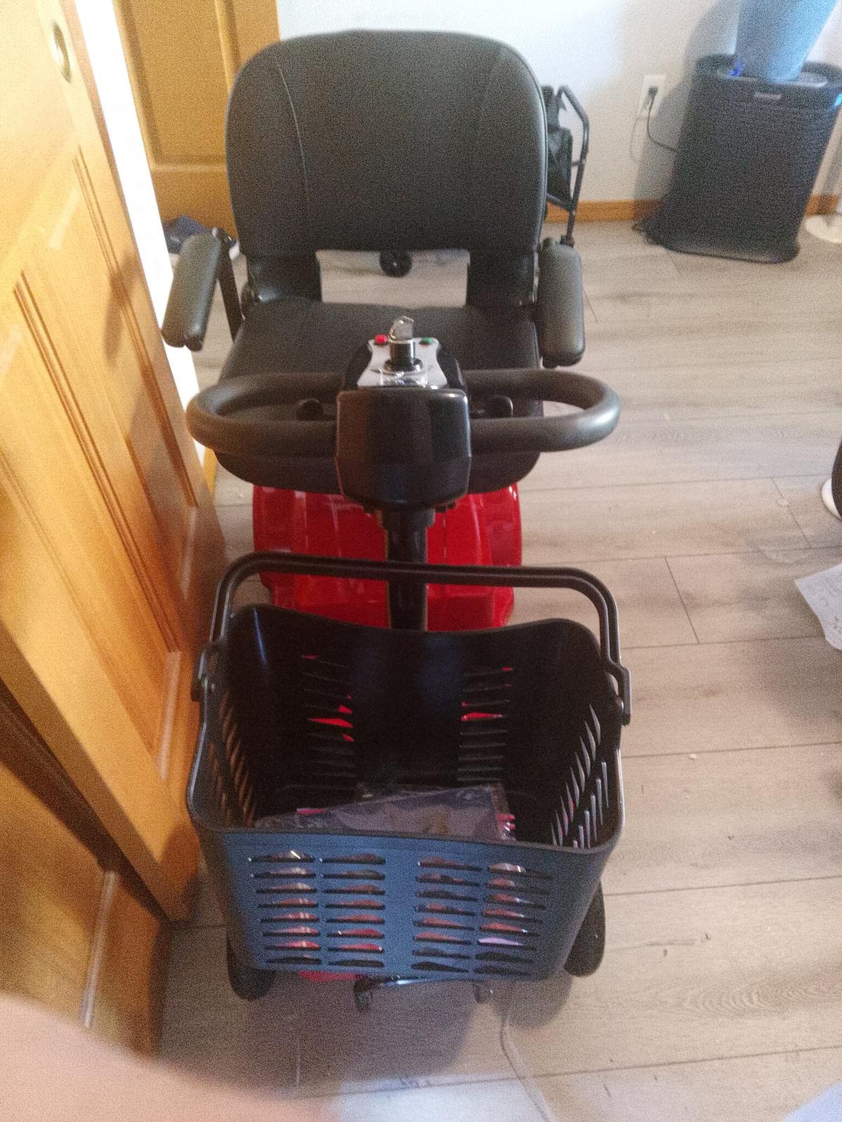 foldable four wheel mobility scooter