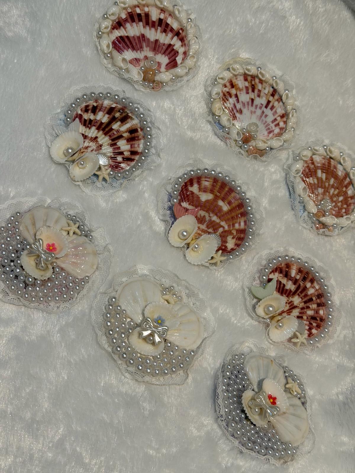 seashell pocket mirror - Austin, Texas