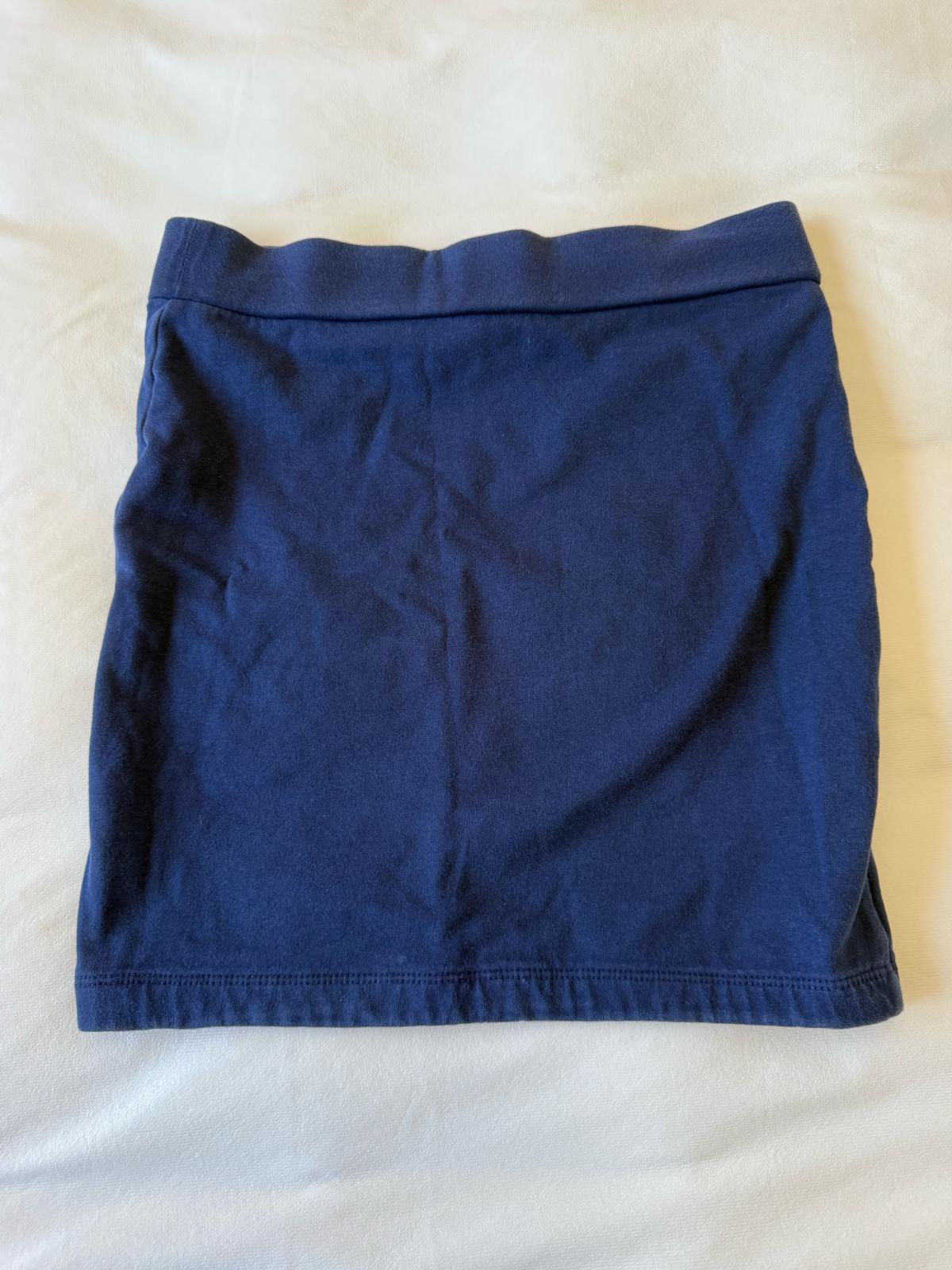 Forever 21 Royal Blue Stretch Mini Skirt  Soft Flattering - Los Angeles, California - FleaMarketBay