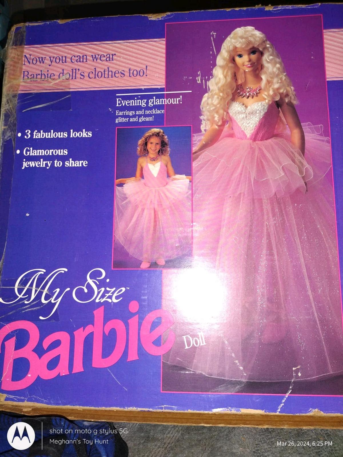 Vtg 92 My Size Barbie Doll - Saint Charles, Missouri - FleaMarketBay