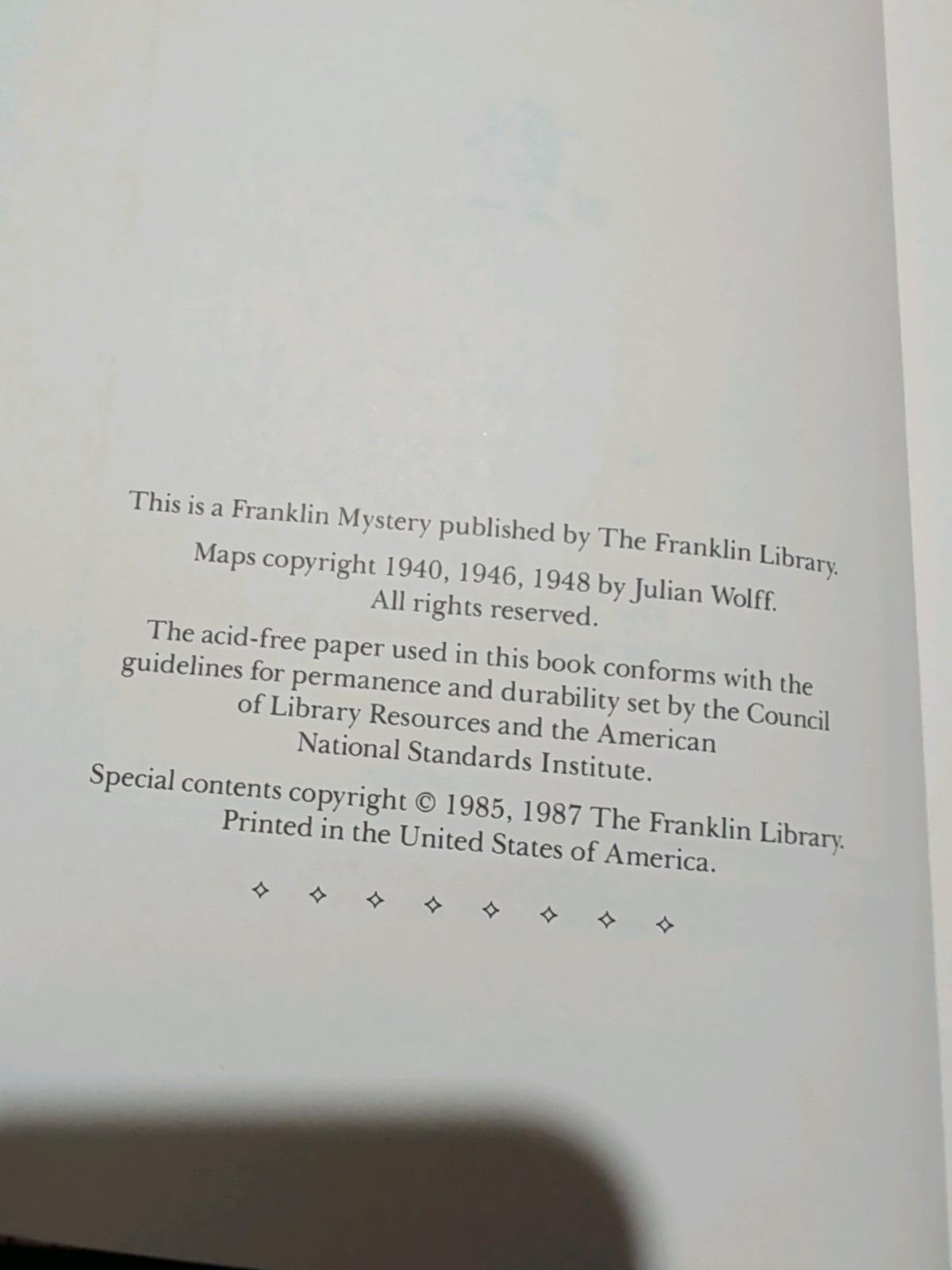 Great Cases of Sherlock Holmes Franklin Library of Mystery M - Saint Louis, Missouri - FleaMarketBay