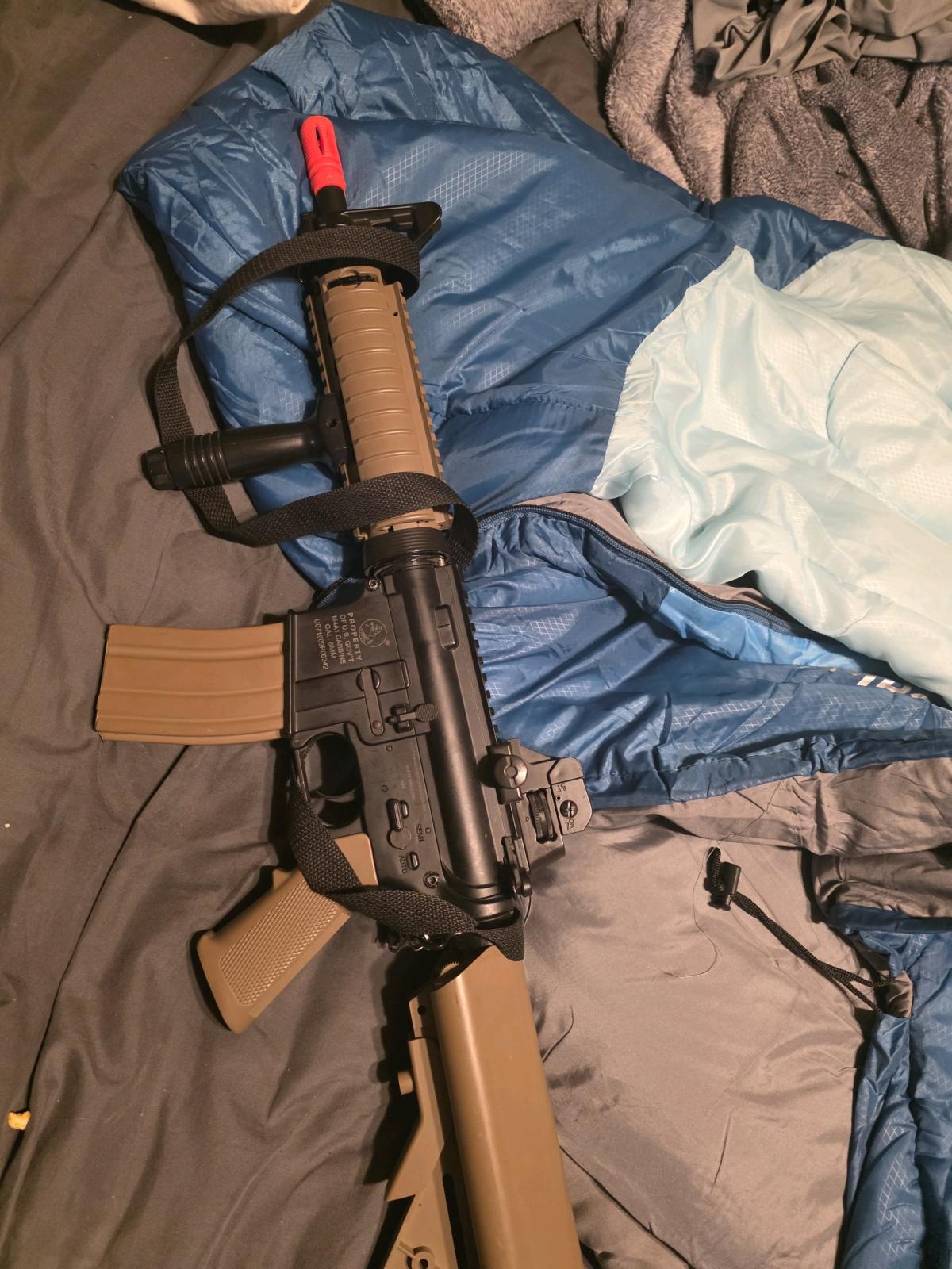 aursoft rifle with gear - Abilene, Texas - FleaMarketBay