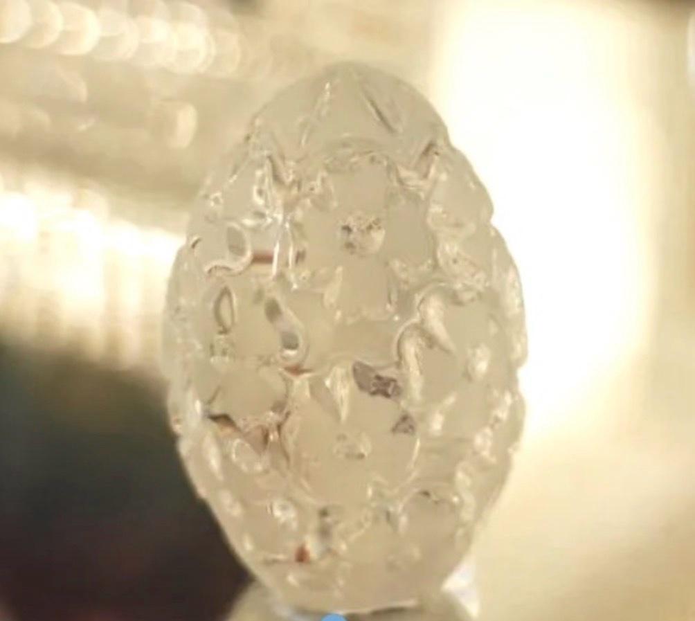 Glaswerke German Lausitzer Leaded Crystal Egg - Arvada, Colorado - FleaMarketBay