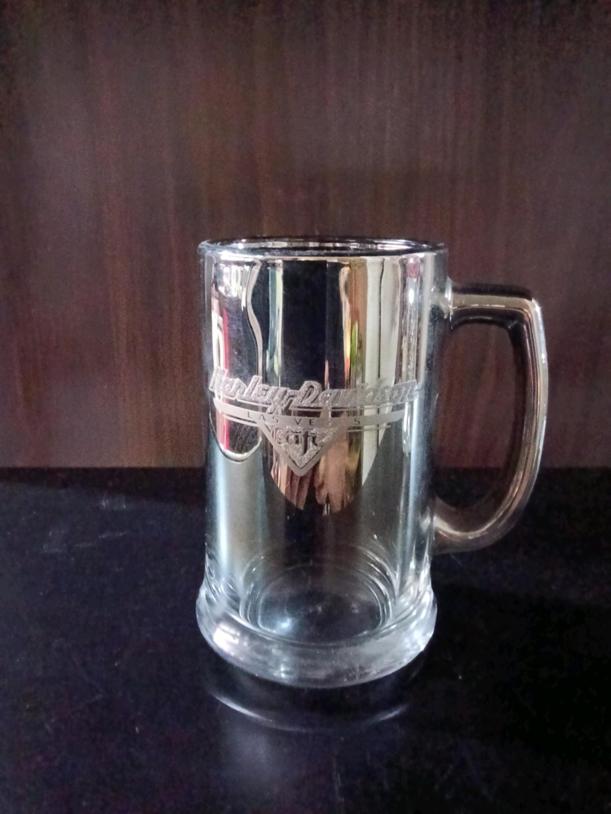 Harley Davidson glass mug - El Paso, Texas