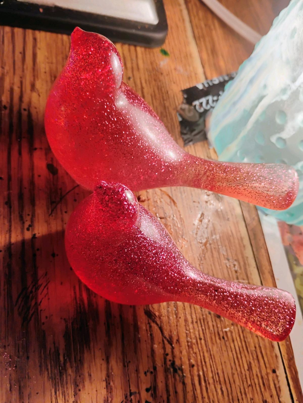 resin bird set - Rensselaer, Indiana - FleaMarketBay