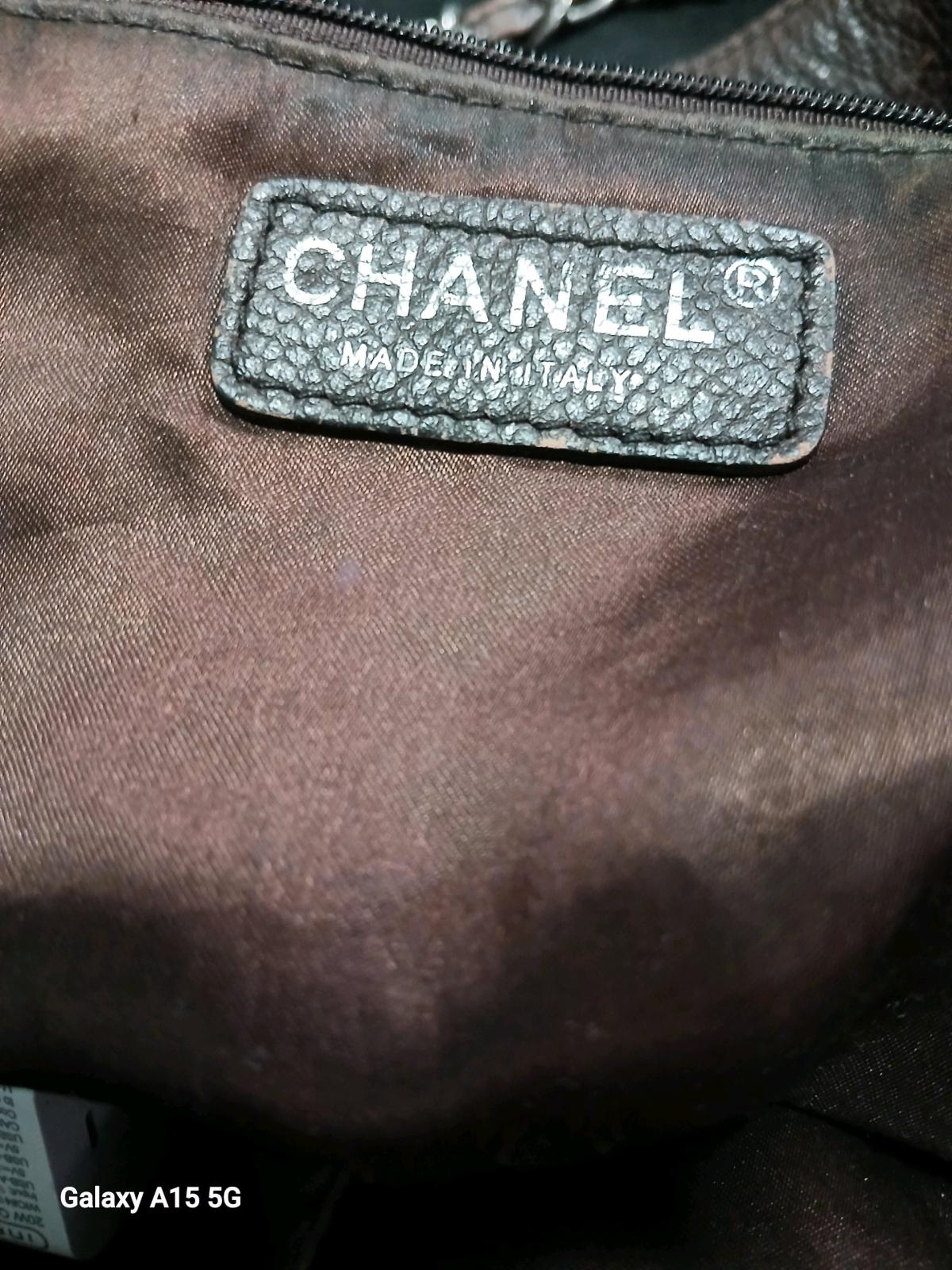 Chanel xl tote 2006 brown metallic