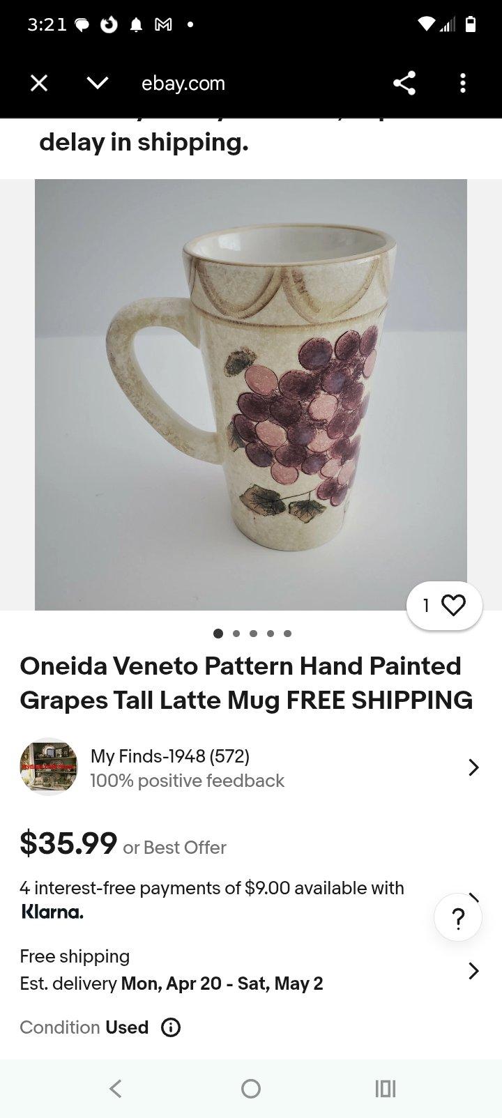 oneida VENETO dishwasher and microwave safe - Bend, Oregon - FleaMarketBay