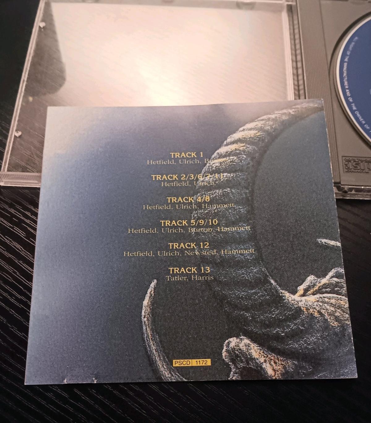 Rare Metallica CD Texas 1989 - Decatur, Illinois - FleaMarketBay