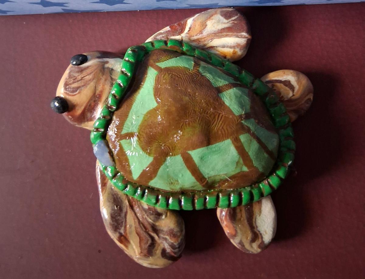 Crystal Critters Sea Turtle - Camby, Indiana - FleaMarketBay