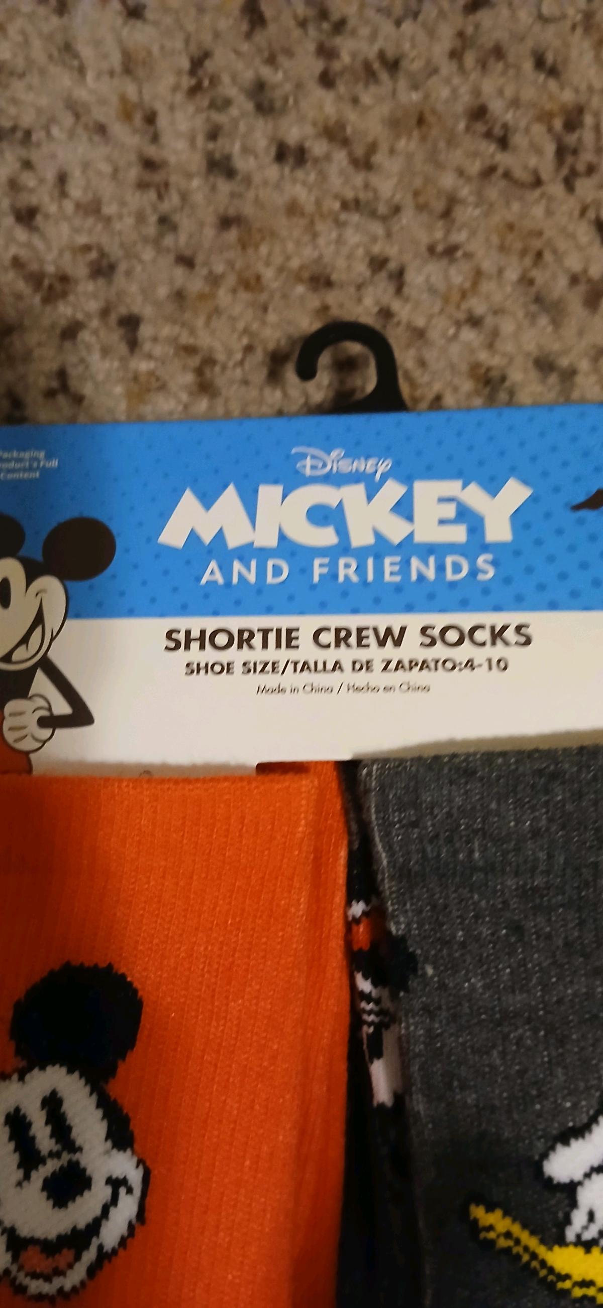 Disney mickey mouse and friends socks - Angie, Louisiana - FleaMarketBay