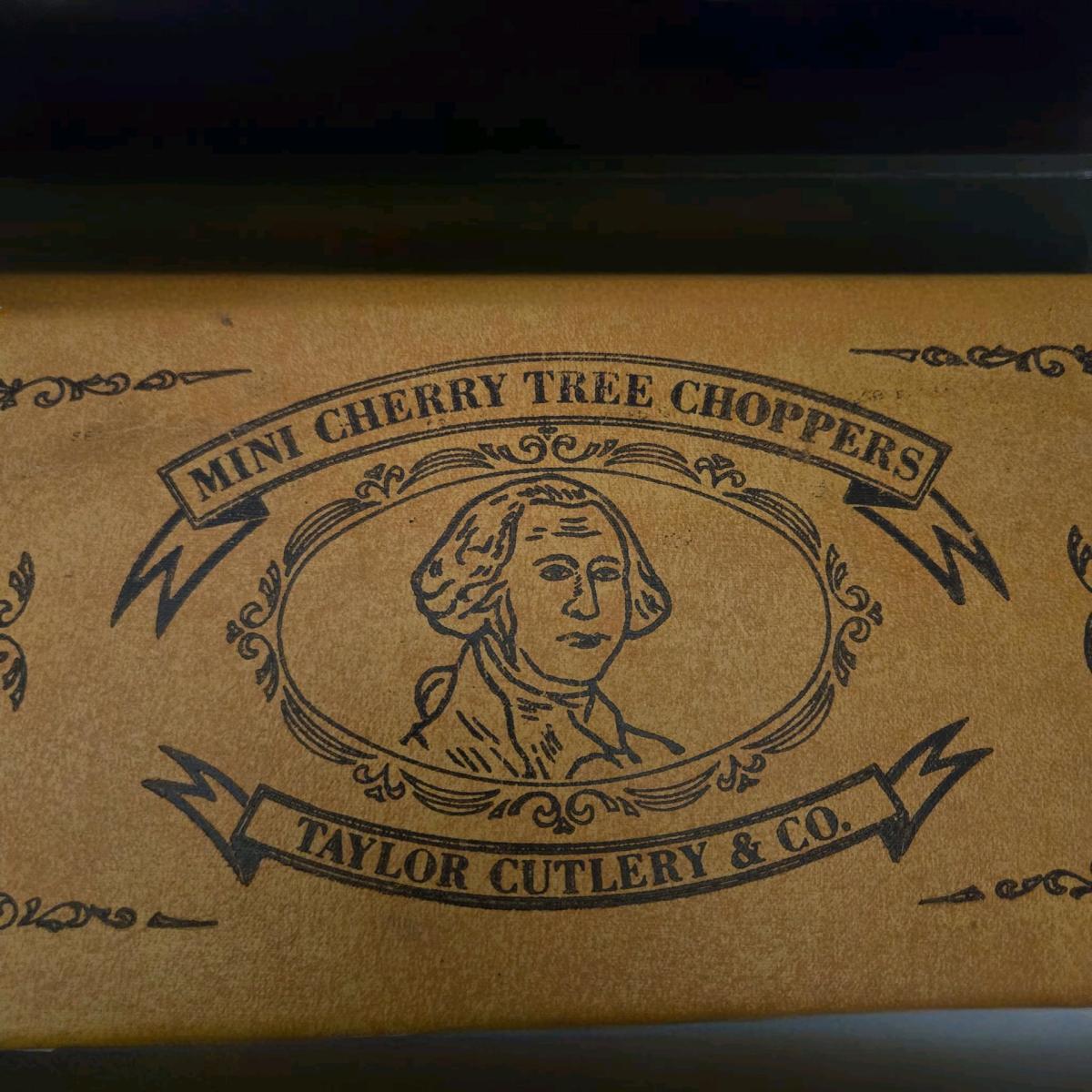 George washington Mini Cherry tree choppers knife set - Warren, Ohio - FleaMarketBay