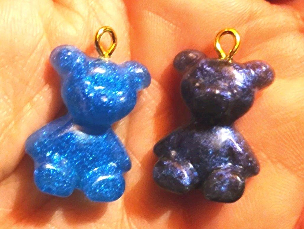 Resin handmade teddy bear charms - Bogalusa, Louisiana - FleaMarketBay