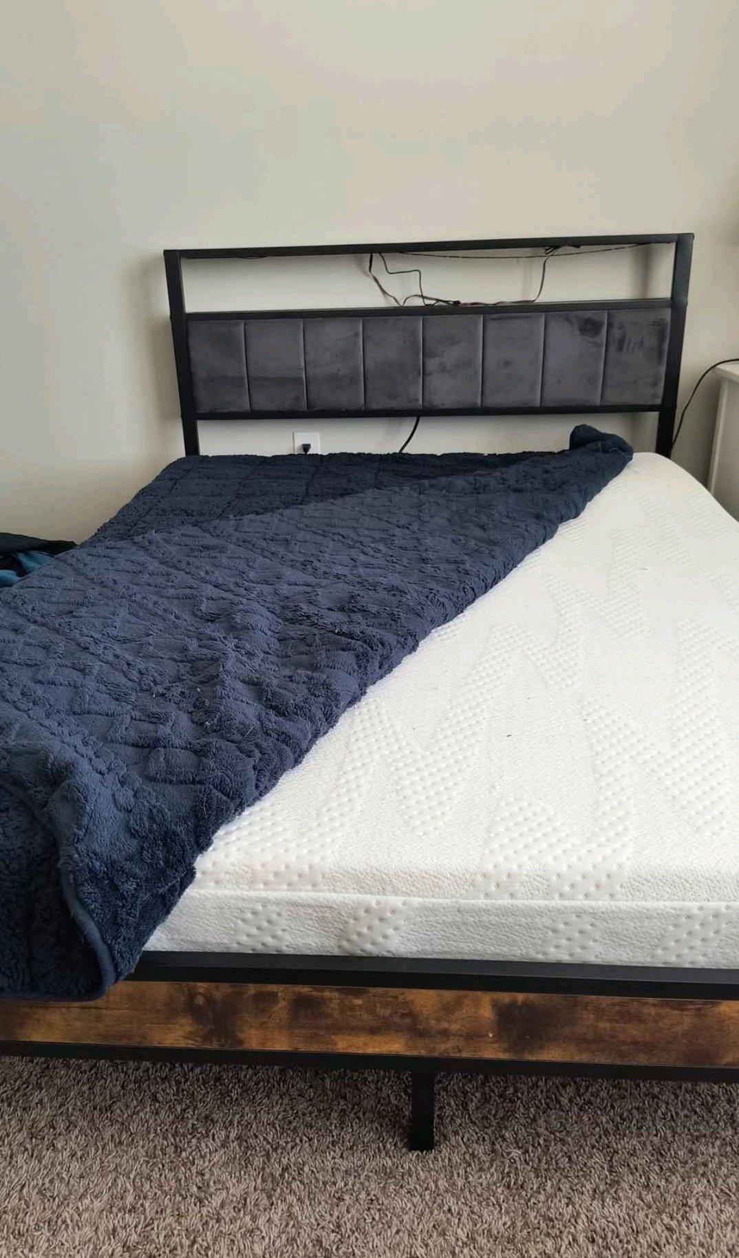 Full Bedframe with Mattress