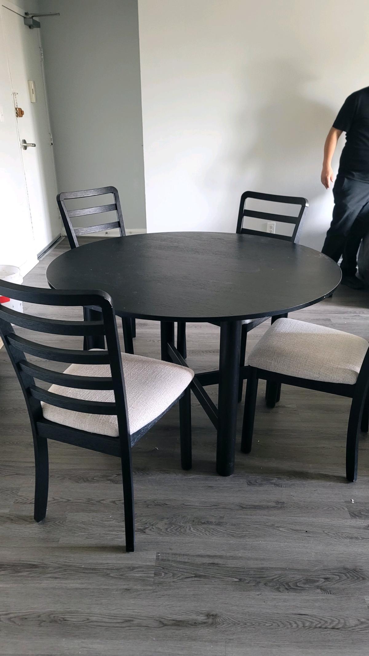 meza con sus sillas todo semi nuevo - Arlington, Virginia