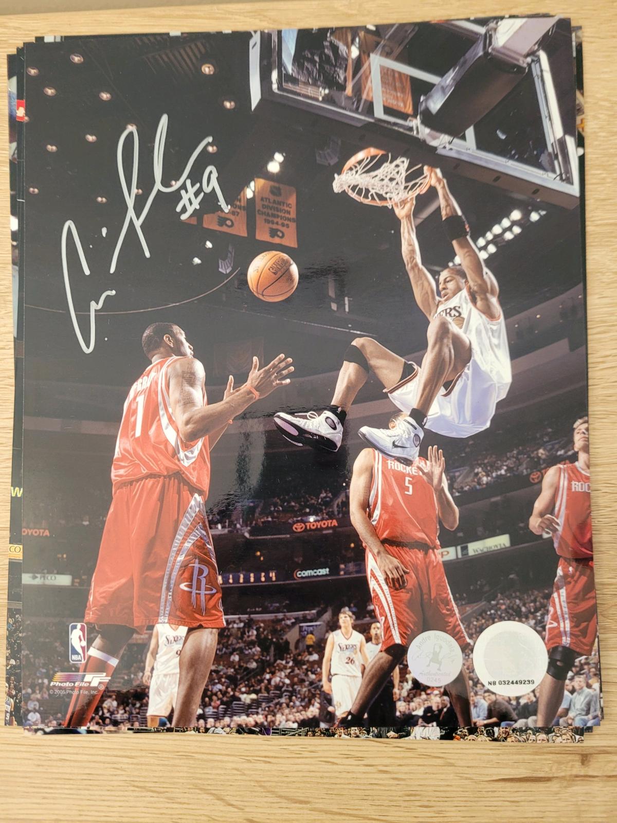 andre iguodala dunk photo autographed - Allentown, Pennsylvania - FleaMarketBay