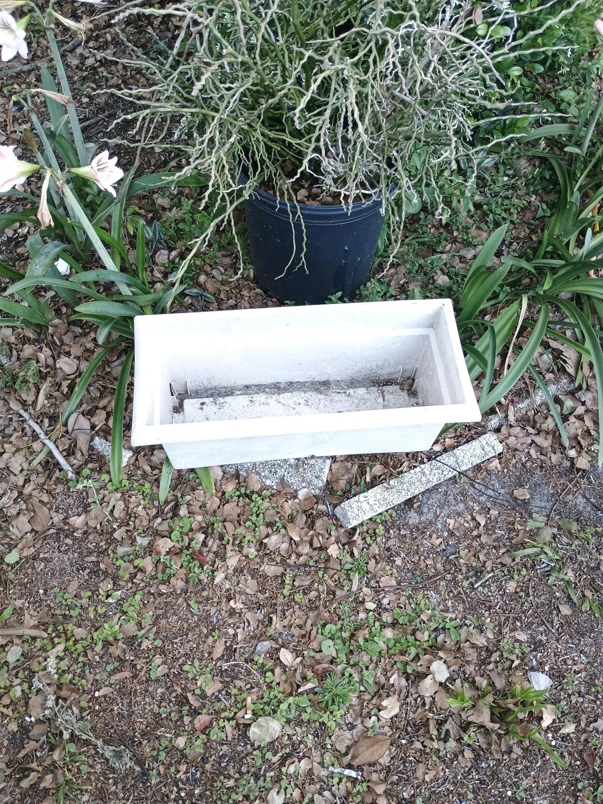 garden decor pots and iron - Orlando, Florida