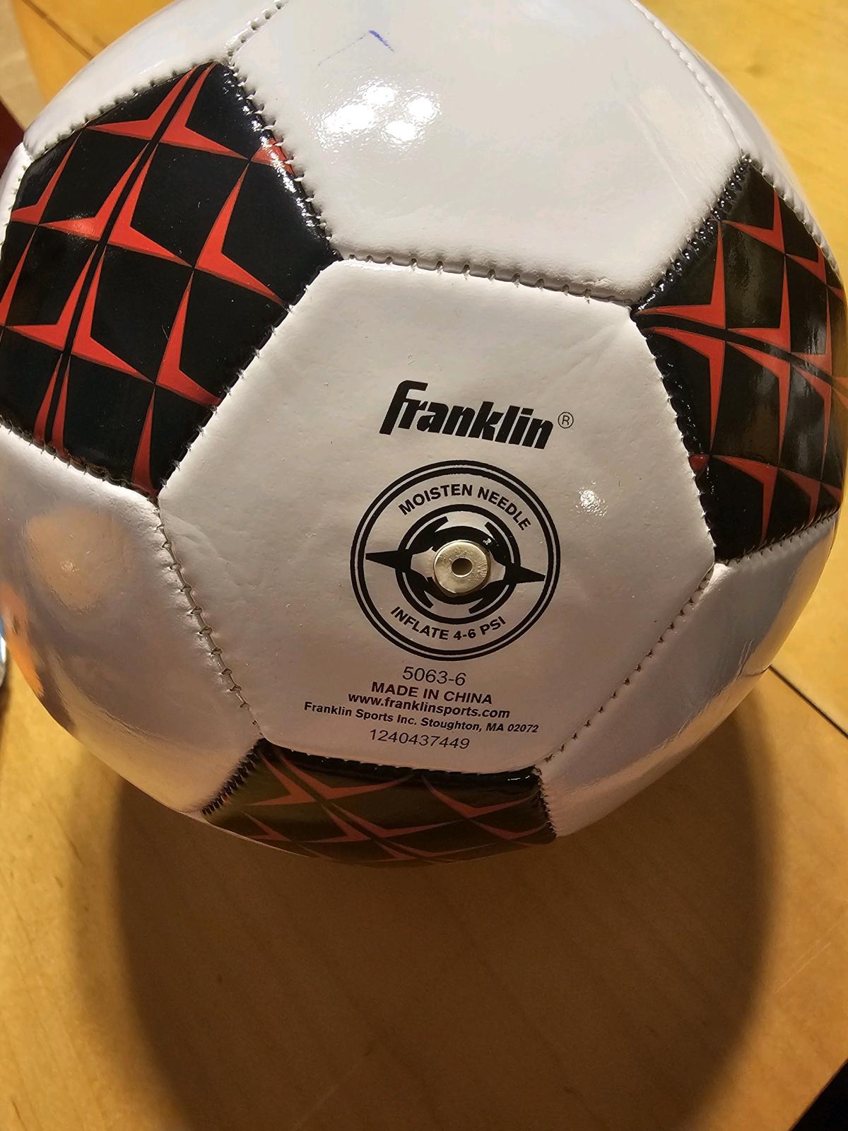 Franklin 3 official size Siccer balls - Cookeville, Tennessee - FleaMarketBay