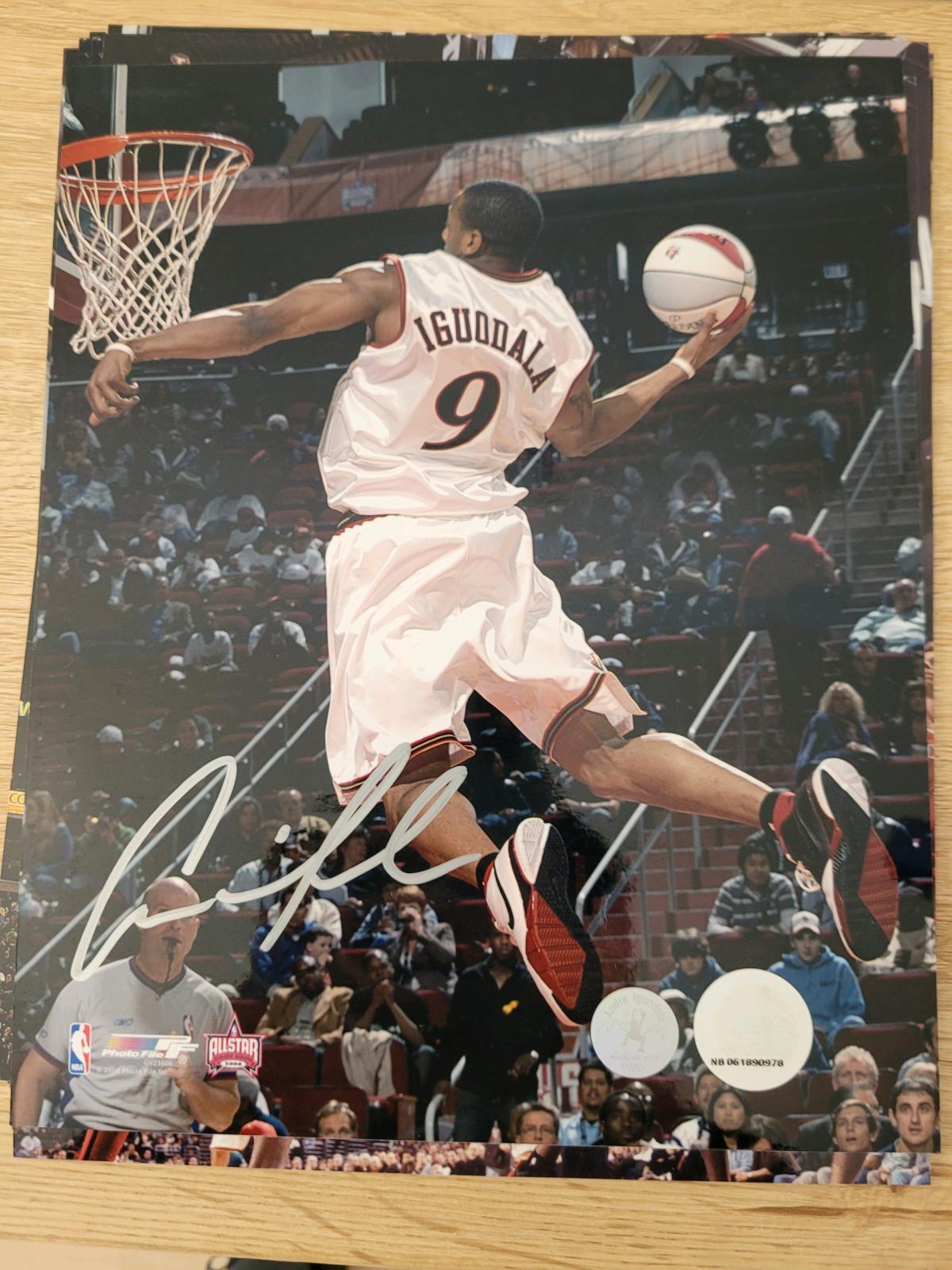 autographed Andre iguodala photo - Allentown, Pennsylvania - FleaMarketBay