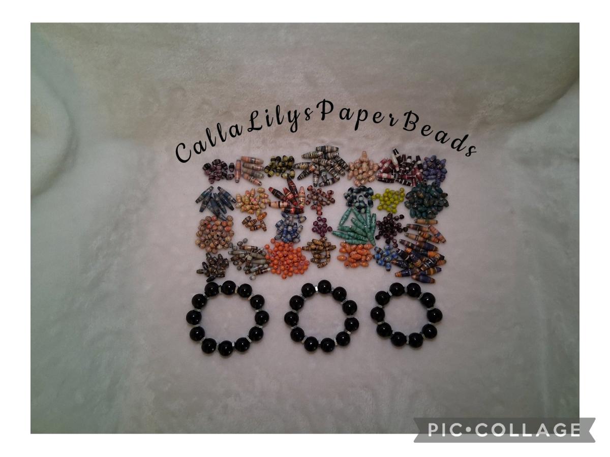 paper bead necklace - Airway Heights, Washington - FleaMarketBay