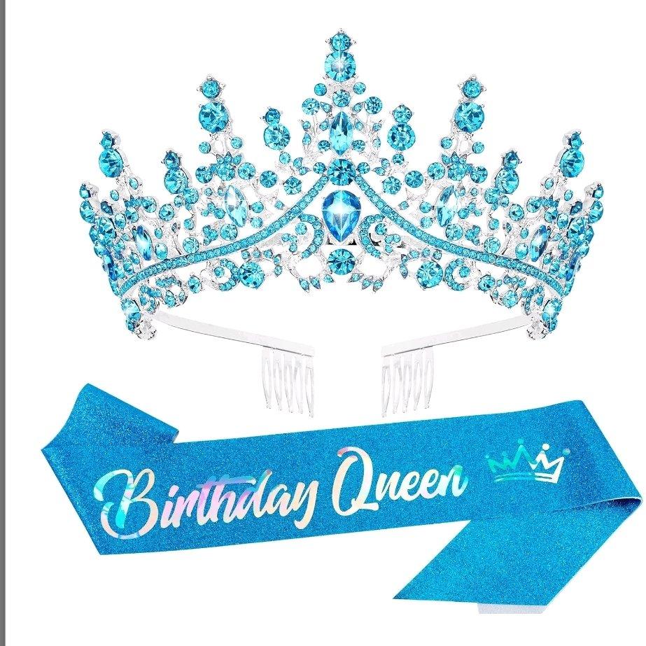 Crown with blue stones - Bogalusa, Louisiana