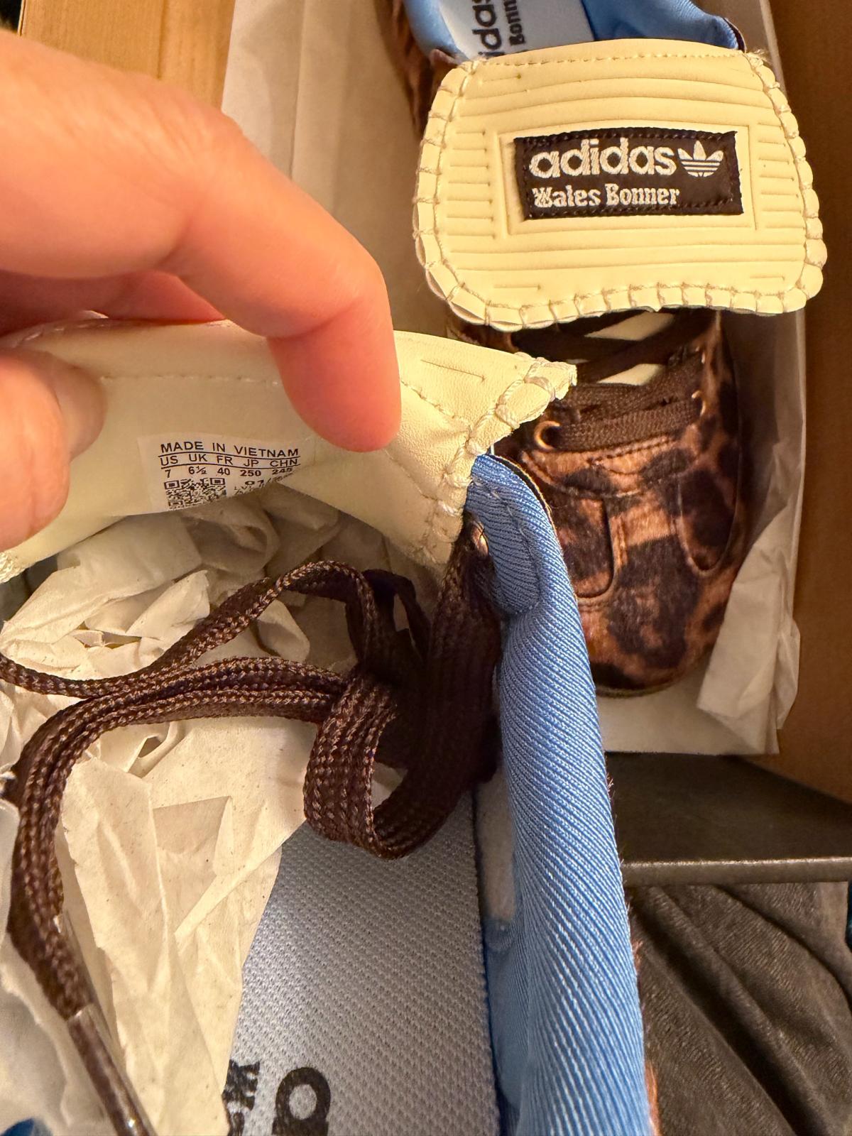 Adidas wales Bonner leopard print samba sneakers - Ridgewood, New York - FleaMarketBay