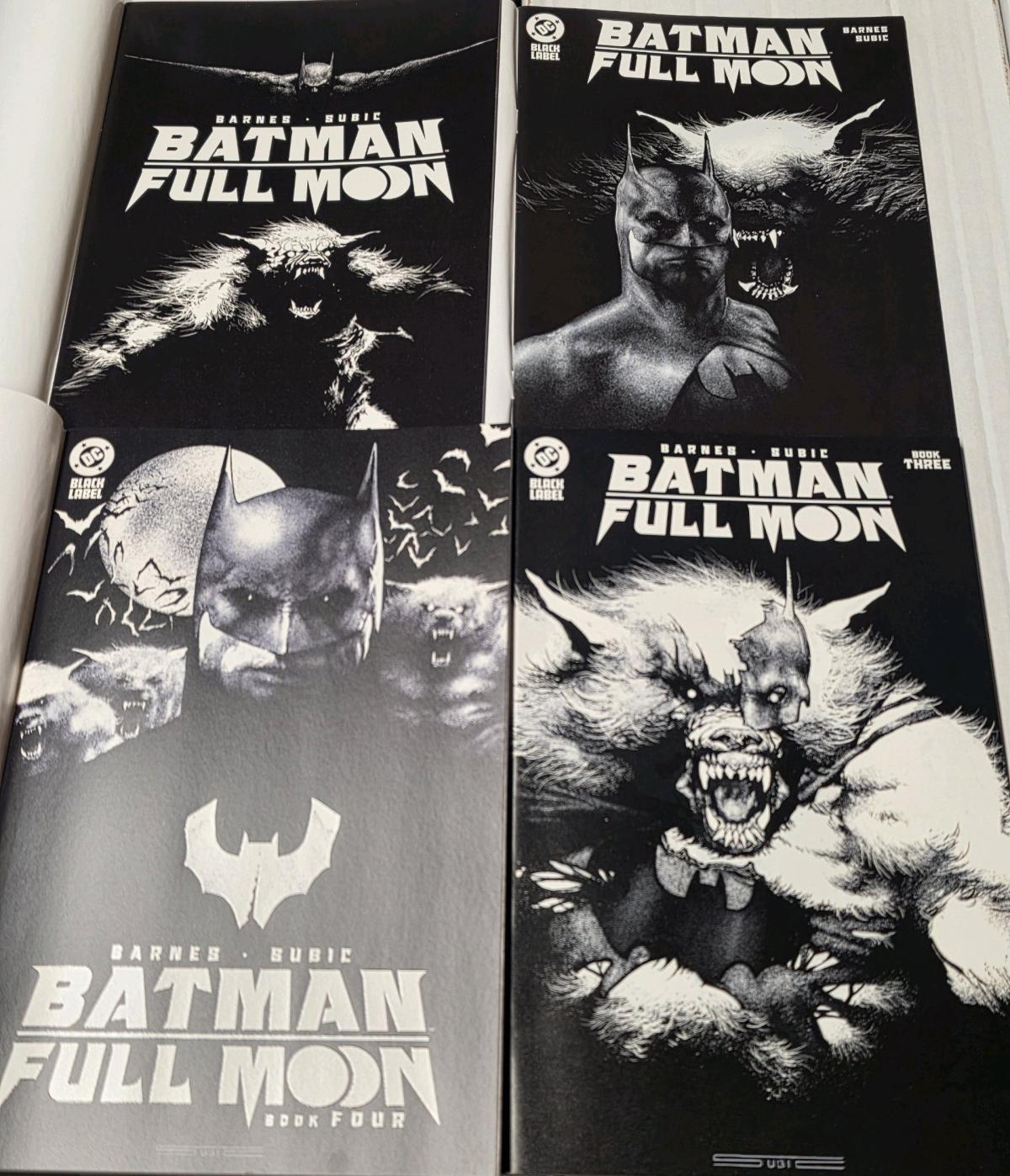 DC Comics Batman Full Moon Full Set Glow In The Dark Covers - Homewood, Illinois - FleaMarketBay