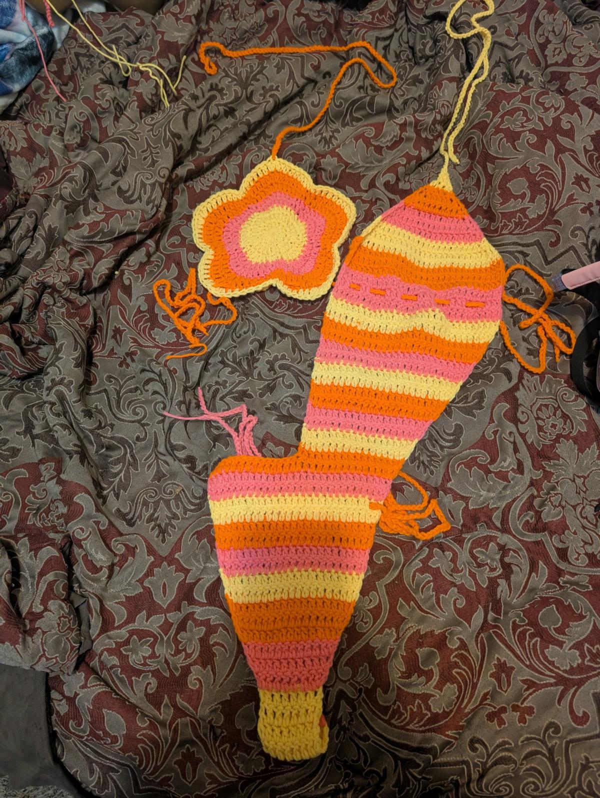 crochet monokini bathing suit - Alicia, Arkansas - FleaMarketBay