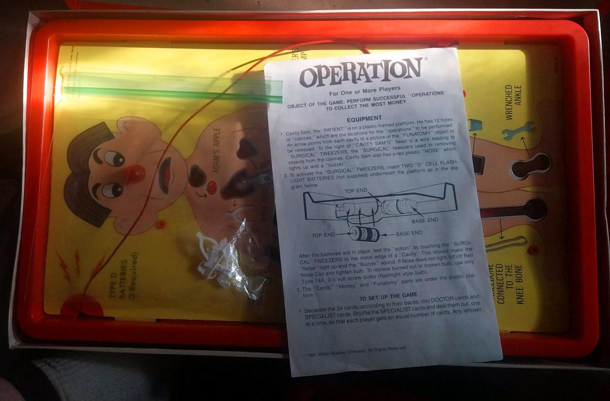 operation board game never played - Baltimore, Maryland - FleaMarketBay