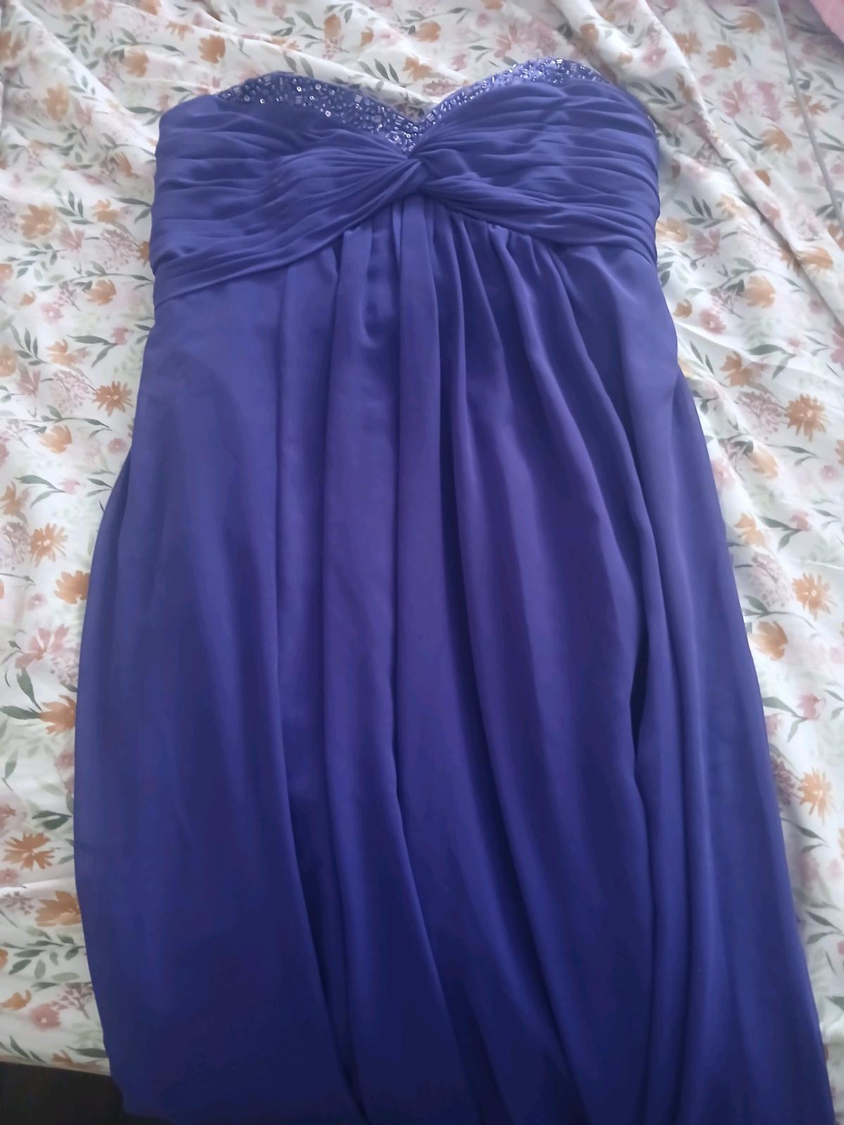 Purple Prom Dress Size S