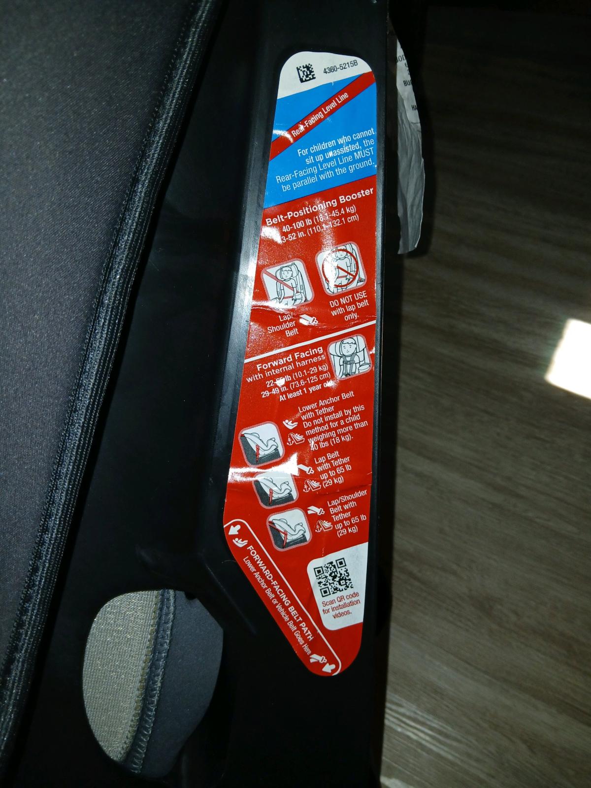 Safety 1st Grow n go carseat - Gainesville, Georgia - FleaMarketBay