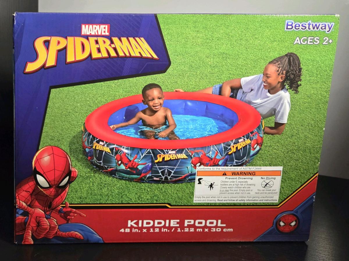 SPIDERMAN KIDDIE POOL