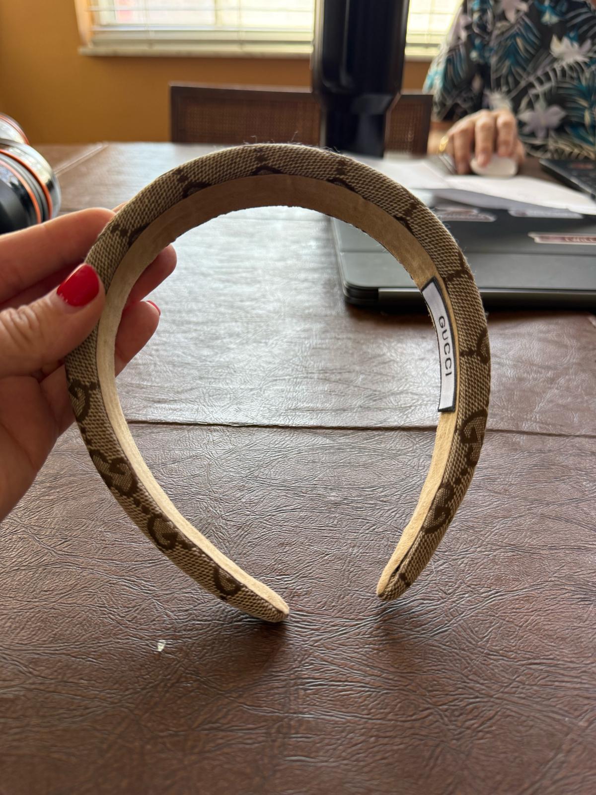 diadema Gucci  Brown headband  diadema caf - Miami Beach, Florida - FleaMarketBay