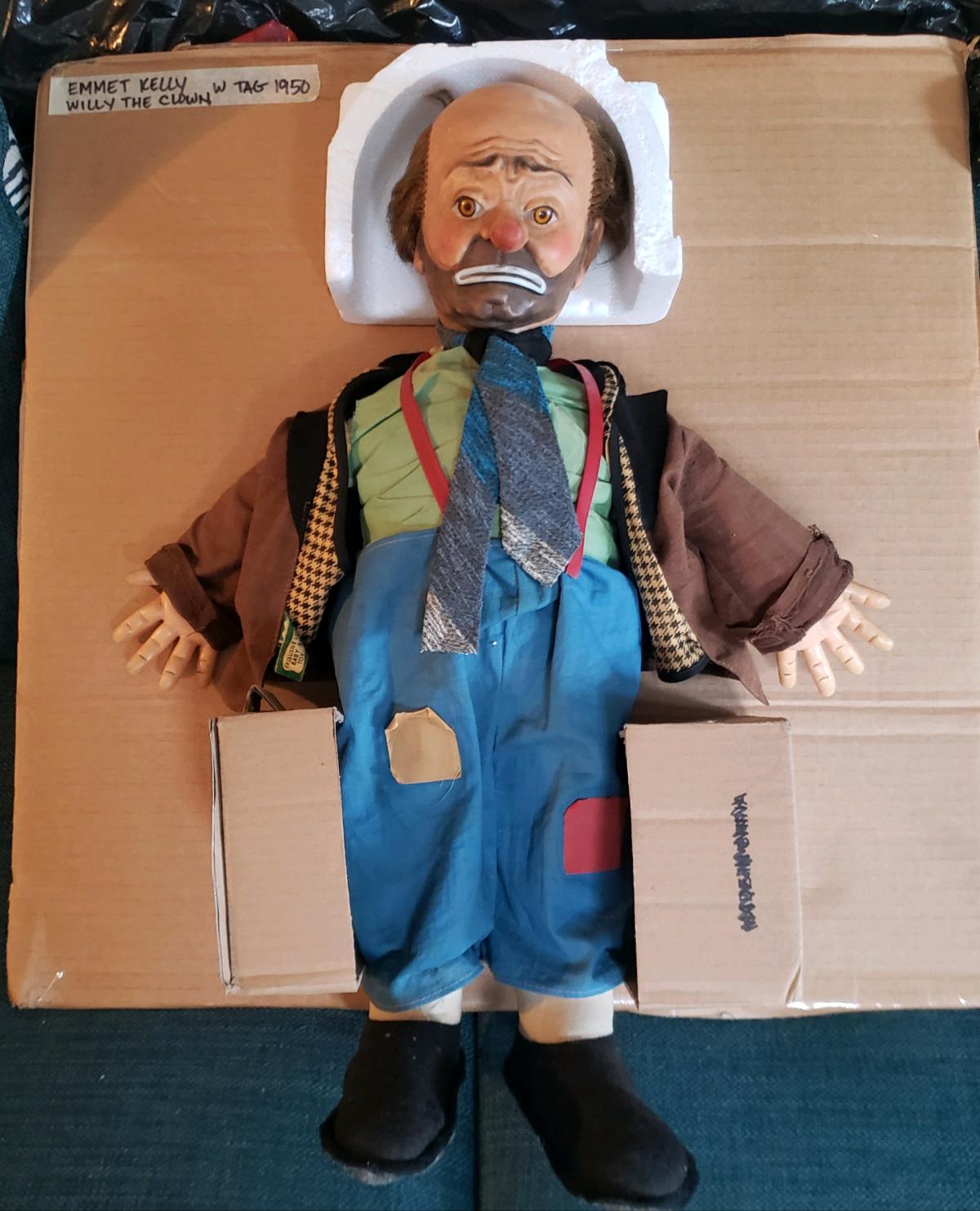 Baby Barrys Emmett Kelly Weary Willie The Clown - Upland, California - FleaMarketBay