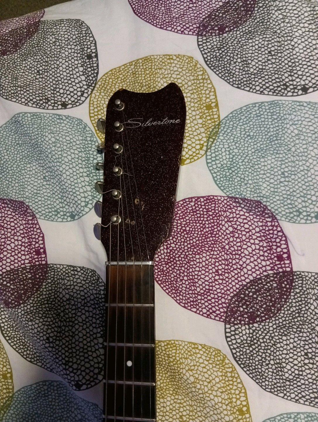 1960s silvertone guitar all original - Olivehurst, California - FleaMarketBay