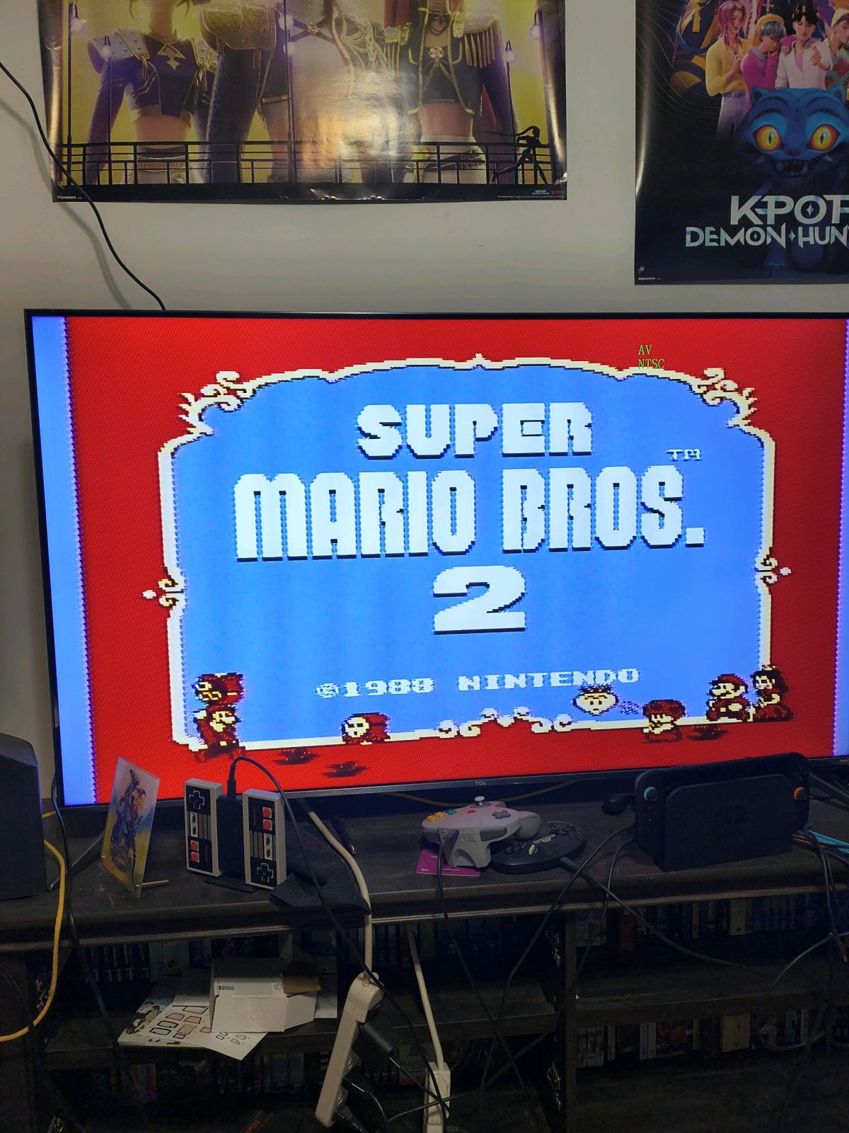 2 Nintendo NES consoles with controllers zapper gun and 11 g - Richmond, Virginia - FleaMarketBay